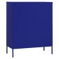 vidaXL Armario de almacenamiento acero azul marino 80x35x101,5 cm vidaXL Armario de almacenamiento acero azul marino 80x35x101,5 cm