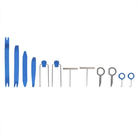 Set de 12 piezas para desmontar la radio del vehículo, ProPlus 590114