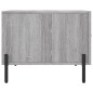 vidaXL Mesas de centro 2 uds madera ingeniería gris Sonoma 50x50x40 cm vidaXL Mesas de centro 2 uds madera ingeniería gris Sonoma 50x50x40 cm