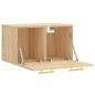vidaXL Armario de pared madera ingeniería roble Sonoma 60x36,5x35 cm vidaXL Armario de pared madera ingeniería roble Sonoma 60x36,5x35 cm