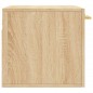 vidaXL Armario de pared madera ingeniería roble Sonoma 60x36,5x35 cm vidaXL Armario de pared madera ingeniería roble Sonoma 60x36,5x35 cm