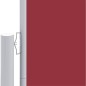 vidaXL Toldo lateral retráctil rojo 220x1000 cm vidaXL Toldo lateral retráctil rojo 220x1000 cm