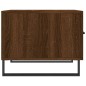 vidaXL Mesas de centro 2 uds madera ingeniería marrón roble 50x50x40cm vidaXL Mesas de centro 2 uds madera ingeniería marrón roble 50x50x40cm
