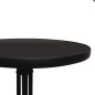 vidaXL Set de mesa y sillas de jardín 3 piezas ratán de PVC negro vidaXL Set de mesa y sillas de jardín 3 piezas ratán de PVC negro