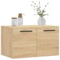vidaXL Armario de pared madera ingeniería roble Sonoma 60x36,5x35 cm vidaXL Armario de pared madera ingeniería roble Sonoma 60x36,5x35 cm