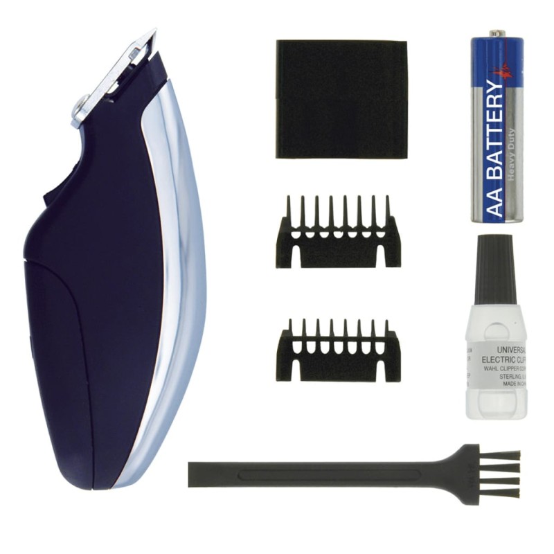 Wahl Maquinilla cortapelos mascotas 7 pzs Deluxe Pocket Pro 09962-2016 Wahl Maquinilla cortapelos mascotas 7 pzs Deluxe Pocket Pro 09962-2016