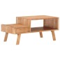 vidaXL Mesa de centro de madera maciza de acacia 100x50x45 cm vidaXL Mesa de centro de madera maciza de acacia 100x50x45 cm