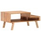 vidaXL Mesa de centro de madera maciza de acacia 100x50x45 cm vidaXL Mesa de centro de madera maciza de acacia 100x50x45 cm