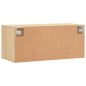 vidaXL Armario de pared madera ingeniería roble Sonoma 80x36,5x35 cm vidaXL Armario de pared madera ingeniería roble Sonoma 80x36,5x35 cm