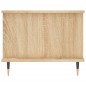 vidaXL Mesa de centro madera contrachapada roble Sonoma 90x50x40 cm vidaXL Mesa de centro madera contrachapada roble Sonoma 90x50x40 cm