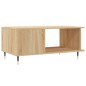 vidaXL Mesa de centro madera contrachapada roble Sonoma 90x50x40 cm vidaXL Mesa de centro madera contrachapada roble Sonoma 90x50x40 cm