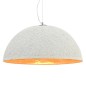 vidaXL Lámpara colgante blanco y dorado E27 Ø50 cm vidaXL Lámpara colgante blanco y dorado E27 Ø50 cm