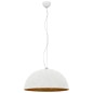 vidaXL Lámpara colgante blanco y dorado E27 Ø50 cm vidaXL Lámpara colgante blanco y dorado E27 Ø50 cm