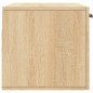 vidaXL Armario de pared madera ingeniería roble Sonoma 80x36,5x35 cm vidaXL Armario de pared madera ingeniería roble Sonoma 80x36,5x35 cm