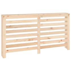 vidaXL Cubierta de radiador madera maciza de pino 153x19x84 cm