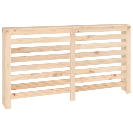 vidaXL Cubierta de radiador madera maciza de pino 153x19x84 cm