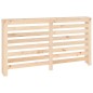 vidaXL Cubierta de radiador madera maciza de pino 153x19x84 cm