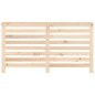 vidaXL Cubierta de radiador madera maciza de pino 153x19x84 cm