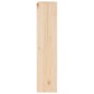 vidaXL Cubierta de radiador madera maciza de pino 153x19x84 cm