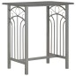 vidaXL Set mesa y sillas altas de cocina 3 pzas madera acero antracita vidaXL Set mesa y sillas altas de cocina 3 pzas madera acero antracita