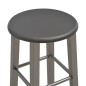 vidaXL Set mesa y sillas altas de cocina 3 pzas madera acero antracita vidaXL Set mesa y sillas altas de cocina 3 pzas madera acero antracita