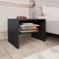 vidaXL Mesitas de noche 2 uds madera contrachapada negro 40x30x30 cm vidaXL Mesitas de noche 2 uds madera contrachapada negro 40x30x30 cm