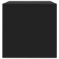 vidaXL Mesitas de noche 2 uds madera contrachapada negro 40x30x30 cm vidaXL Mesitas de noche 2 uds madera contrachapada negro 40x30x30 cm