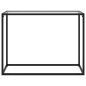 vidaXL Mesa consola vidrio templado transparente 100x35x75 cm vidaXL Mesa consola vidrio templado transparente 100x35x75 cm