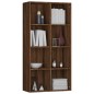 vidaXL Estantería/Aparador contrachapada marrón roble 66x30x130 cm vidaXL Estantería/Aparador contrachapada marrón roble 66x30x130 cm