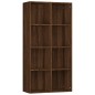 vidaXL Estantería/Aparador contrachapada marrón roble 66x30x130 cm vidaXL Estantería/Aparador contrachapada marrón roble 66x30x130 cm