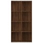 vidaXL Estantería/Aparador contrachapada marrón roble 66x30x130 cm vidaXL Estantería/Aparador contrachapada marrón roble 66x30x130 cm