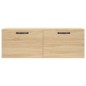 vidaXL Armario de pared madera ingeniería roble Sonoma 100x36,5x35 cm vidaXL Armario de pared madera ingeniería roble Sonoma 100x36,5x35 cm