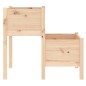 vidaXL Jardinera de madera maciza de pino 84,5x84x75 cm vidaXL Jardinera de madera maciza de pino 84,5x84x75 cm