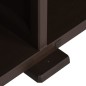 vidaXL Armario de plástico diseño de madera marrón 79x43x85,5 cm vidaXL Armario de plástico diseño de madera marrón 79x43x85,5 cm