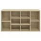 vidaXL Banco zapatero contrachapada color roble 103x30x54,5 cm vidaXL Banco zapatero contrachapada color roble 103x30x54,5 cm