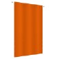 vidaXL Toldo pantalla para balcón de tela oxford naranja 140x240 cm