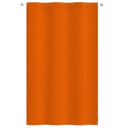 vidaXL Toldo pantalla para balcón de tela oxford naranja 140x240 cm