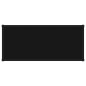 vidaXL Mesa de consola negro vidrio templado 80x35x75 cm vidaXL Mesa de consola negro vidrio templado 80x35x75 cm