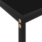 vidaXL Mesa de consola negro vidrio templado 80x35x75 cm vidaXL Mesa de consola negro vidrio templado 80x35x75 cm