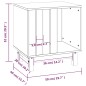 vidaXL Caseta para perros madera maciza de pino negro 50x40x52 cm