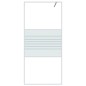vidaXL Mampara de ducha vidrio ESG transparente blanco 90x195 cm vidaXL Mampara de ducha vidrio ESG transparente blanco 90x195 cm