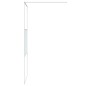 vidaXL Mampara de ducha vidrio ESG transparente blanco 90x195 cm vidaXL Mampara de ducha vidrio ESG transparente blanco 90x195 cm