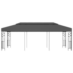 vidaXL Cenador gris antracita 3x6 m
