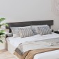 vidaXL Cabecero de cama madera maciza de pino gris 204x3x81 cm vidaXL Cabecero de cama madera maciza de pino gris 204x3x81 cm