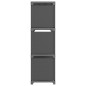 vidaXL Estantería de 9 cubos de tela gris 103x30x107,5 cm vidaXL Estantería de 9 cubos de tela gris 103x30x107,5 cm