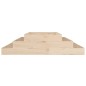 vidaXL Jardinera de madera maciza de pino 110x110x27 cm vidaXL Jardinera de madera maciza de pino 110x110x27 cm