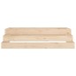 vidaXL Jardinera de madera maciza de pino 110x110x27 cm vidaXL Jardinera de madera maciza de pino 110x110x27 cm
