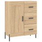 vidaXL Aparador de madera de ingeniería roble Sonoma 69,5x34x90 cm vidaXL Aparador de madera de ingeniería roble Sonoma 69,5x34x90 cm