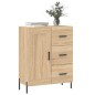 vidaXL Aparador de madera de ingeniería roble Sonoma 69,5x34x90 cm vidaXL Aparador de madera de ingeniería roble Sonoma 69,5x34x90 cm