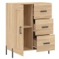 vidaXL Aparador de madera de ingeniería roble Sonoma 69,5x34x90 cm vidaXL Aparador de madera de ingeniería roble Sonoma 69,5x34x90 cm